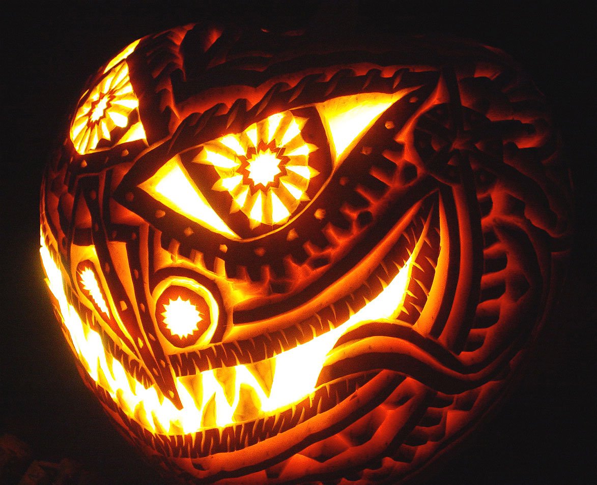 30 Best Cool Creative Scary Halloween Pumpkin Carving Ideas 2013 