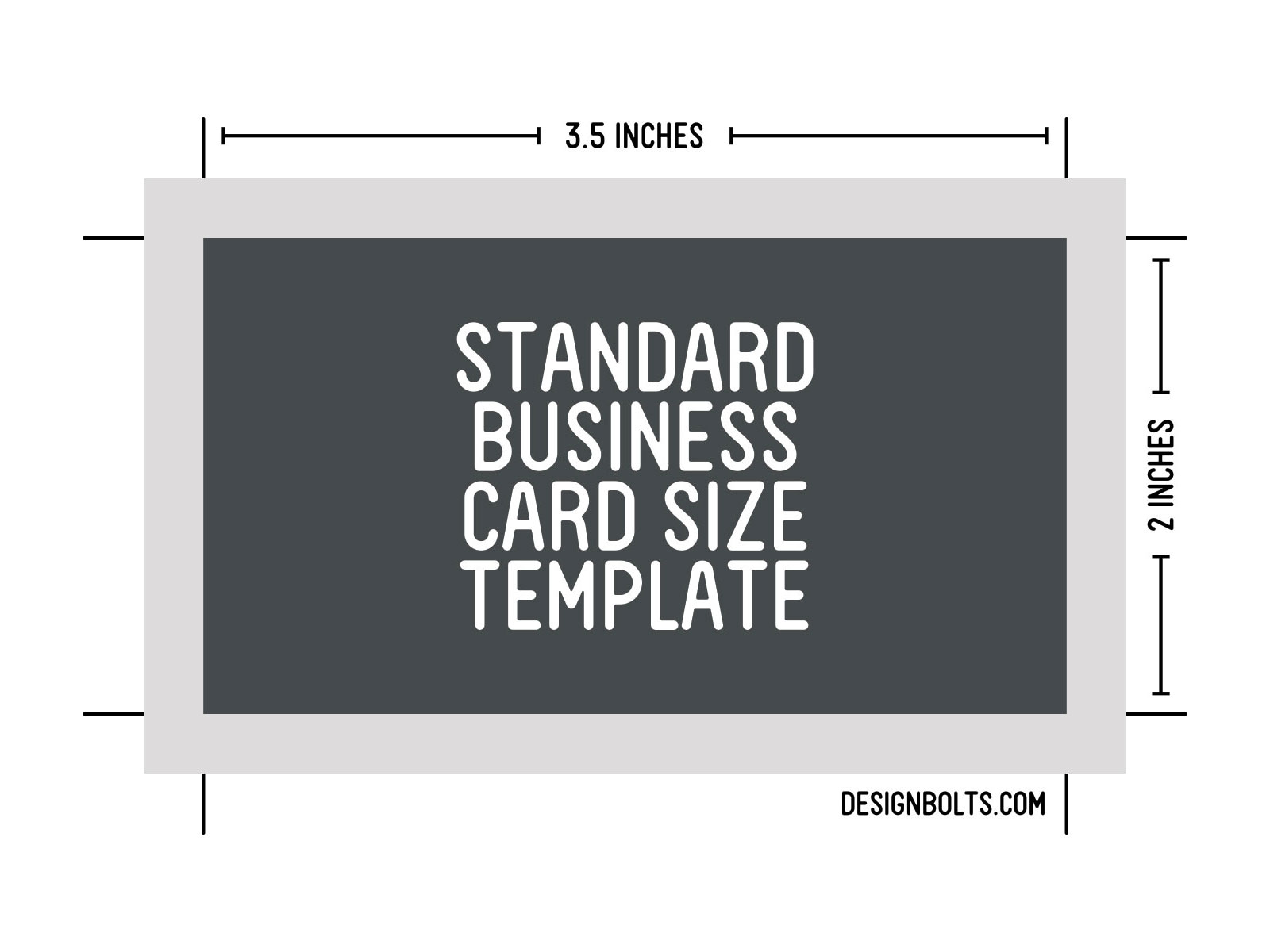 Free Standard Business Card Size Letterhead Envelop Sizes Templates 