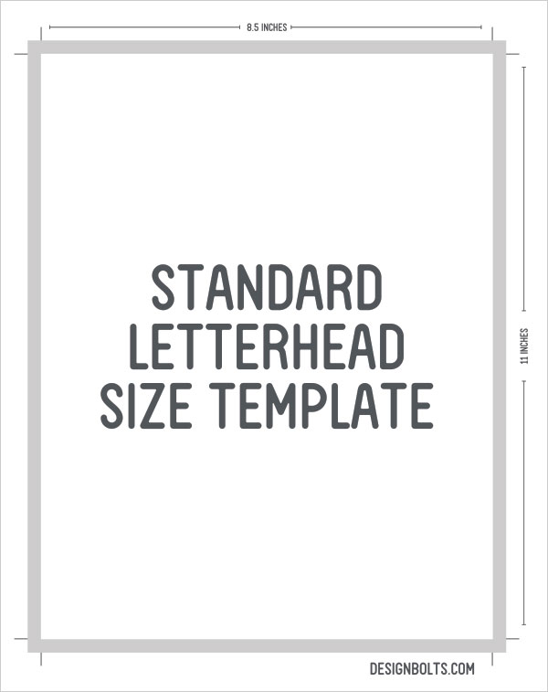 Free Standard Business Card Size Letterhead Envelop Sizes Templates 