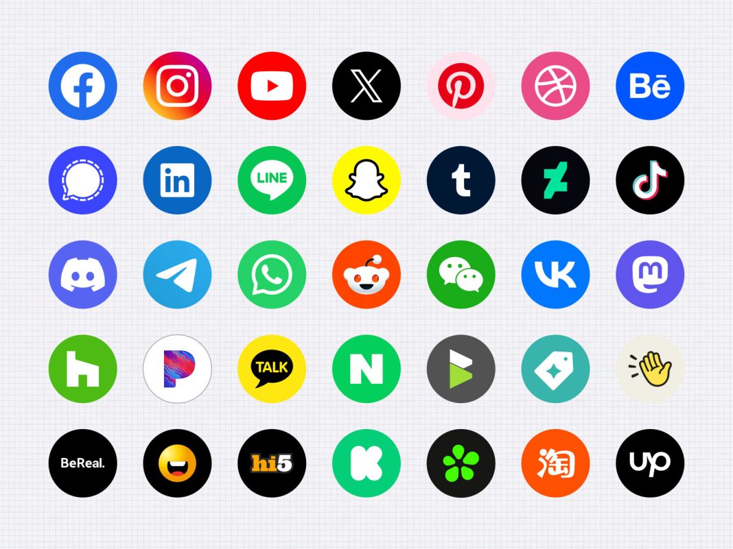 35 Premium Social Media Icons 2025 PNG Ai SVG For 3 Designbolts