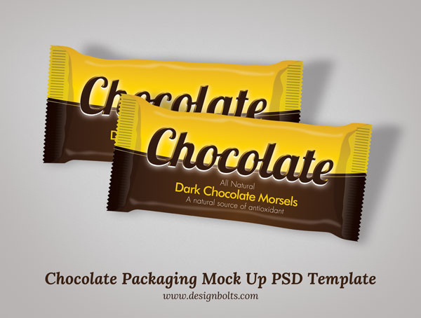 Download Free Chocolate Packaging Mock Up PSD Template