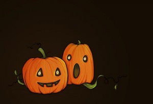 Scary Halloween 2012 HD Wallpapers | Pumpkins, Witches, Spider Web ...