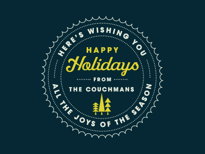 holiday logo design