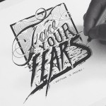 50+ Detailed Hand Lettering Typography by Raul Alejandro