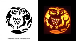 10 Free Printable Scary Pumpkin Carving Patterns, Stencils & Ideas 2014