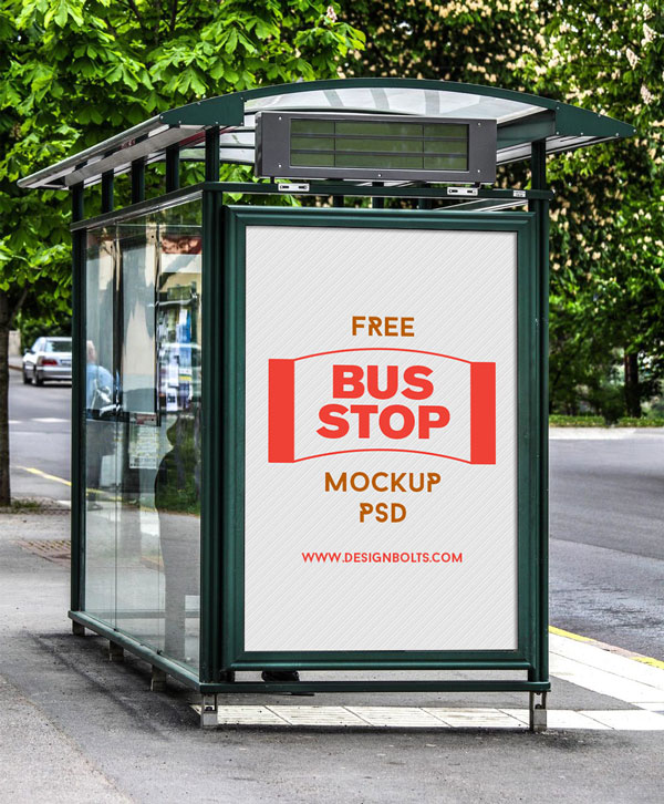 Download Free High Quality Outdoor Advertising Mockup PSD Files