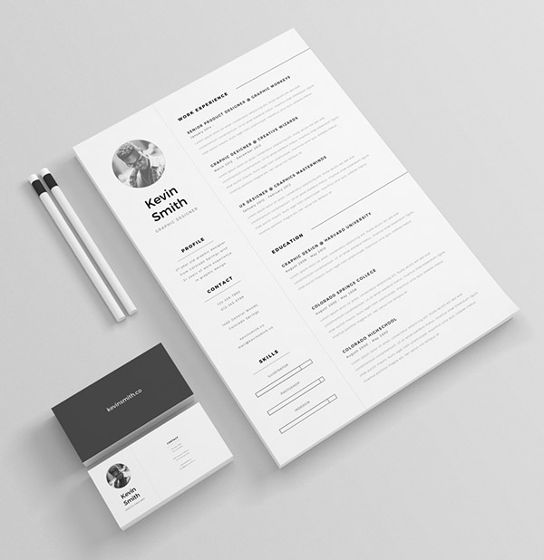 Download 50 Beautiful Free Resume Cv Templates In Ai Indesign Psd Formats