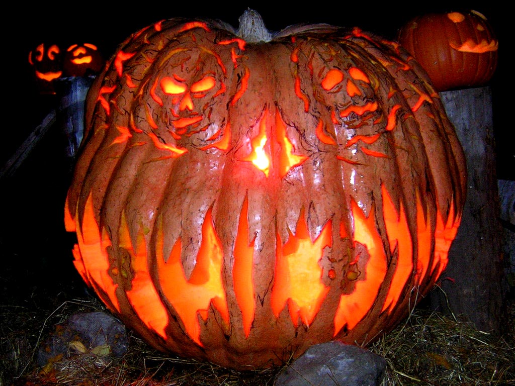 Scary Creepy Pumpkin Carvings
