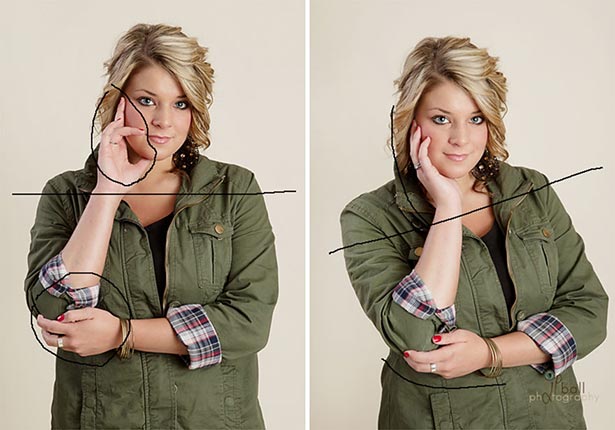 Photographer's Side-by-Side Photos Show How to Look Better in Pictures