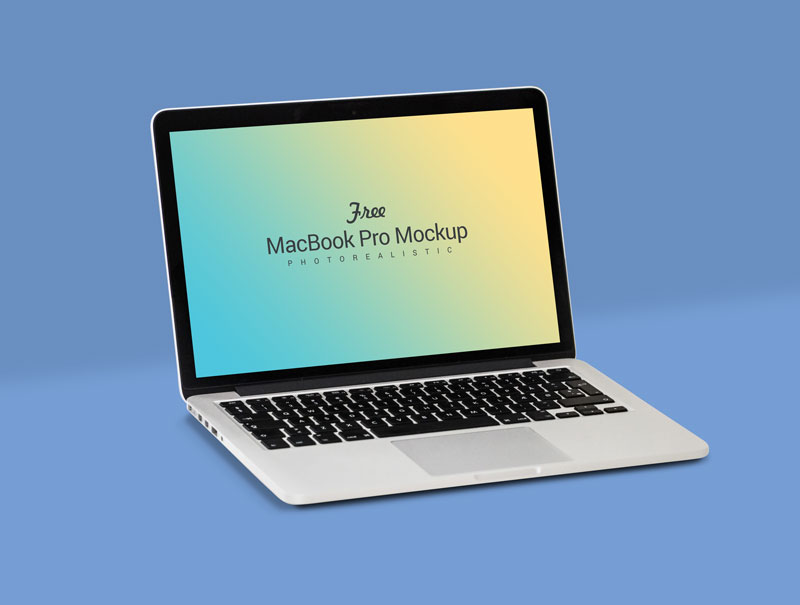 Download Free Fully Customizable Apple Macbook Pro Mockup PSD PSD Mockup Templates