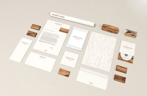 Download 50 Free Professional Stationery / Corporate Identity Mockup PSD files