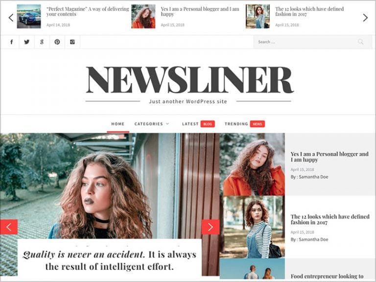 10 Free Perfect Blog Magazine Wordpress Themes For Newbies