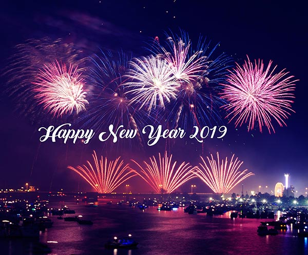 20+ Happy New Year 2019 & Fireworks Pictures & Wallpapers For Sharing 