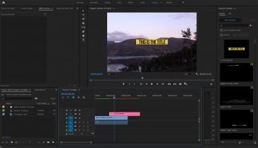 How to Work with the New Motion Graphic Panel in Premiere Pro