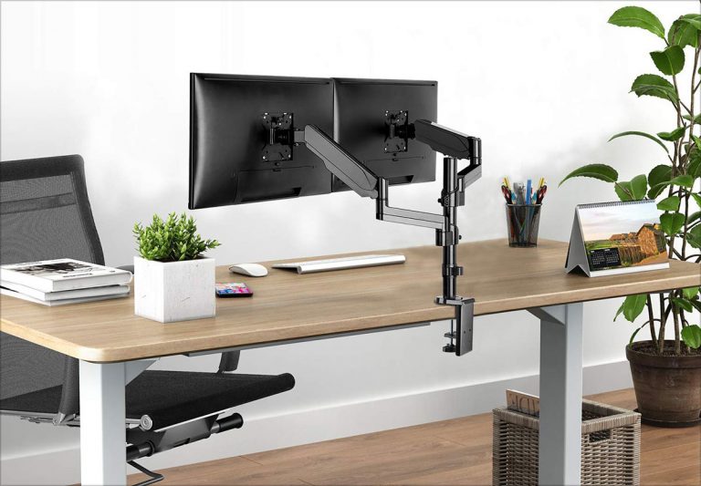 10 Best Dual Arm Monitor Desk Mount Stands for Designers and Video Editors