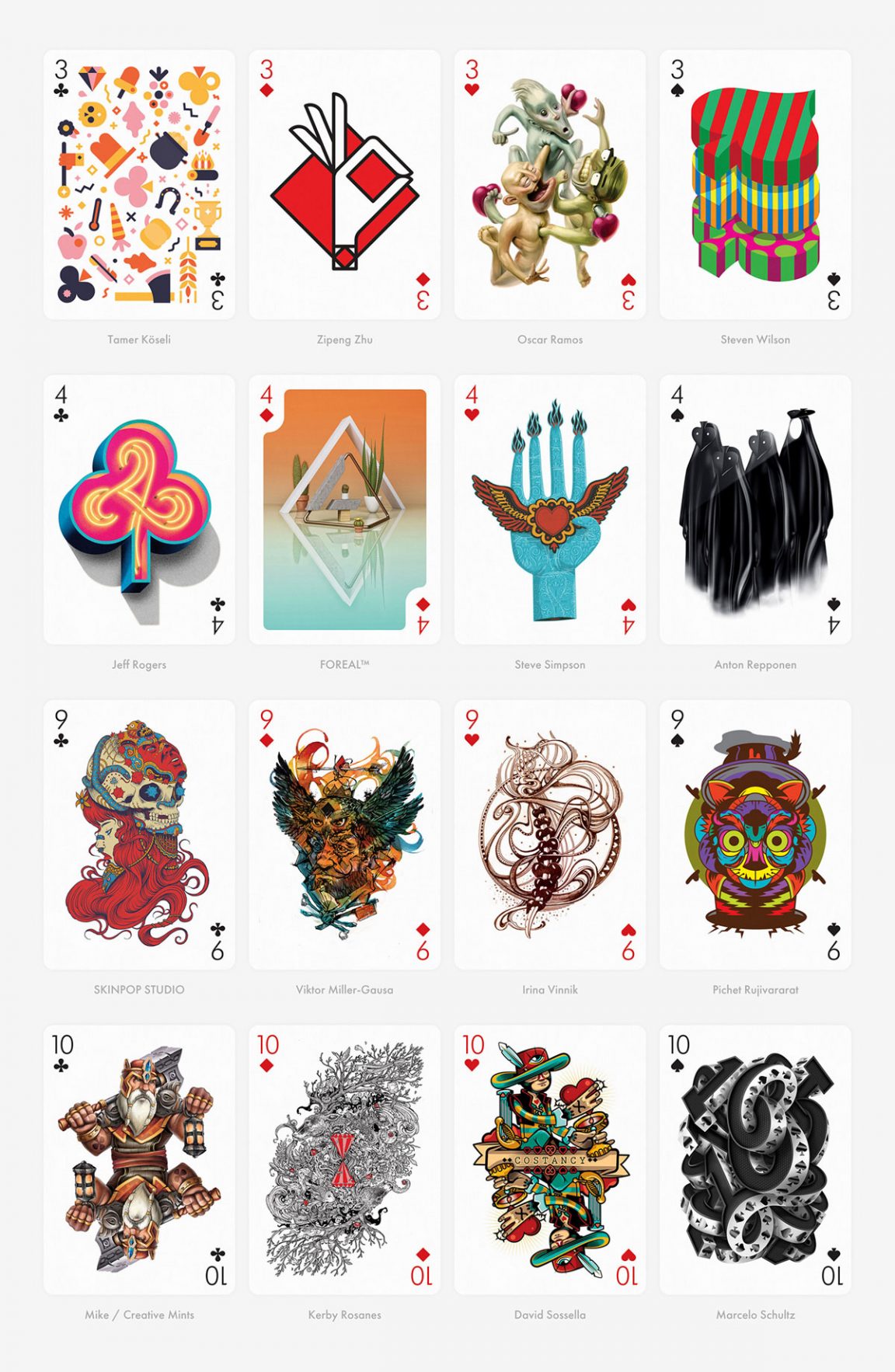 10 Most Beautiful Playing Card Deck Designs