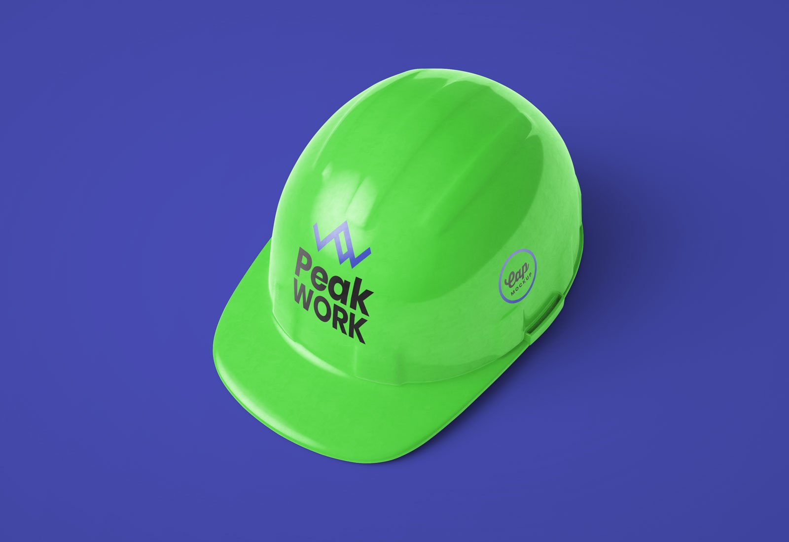 Download Free Construction Safety Helmet Cap Mockup Psd Designbolts