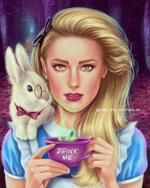 Digital Art of Disney Princesses as Celebrities - Designbolts