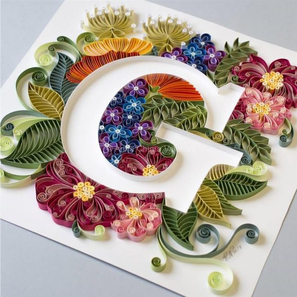 40+ Examples of Creative Paper Typography Art By Anna Chiara Valentini ...