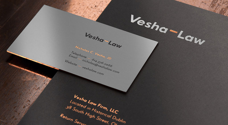 Exquisite Branding Design for Lawyer Vesha - Designbolts