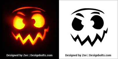 10 Very Easy Halloween Pumpkin Carving Stencils, Ideas, Patterns for ...