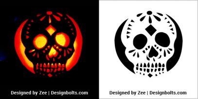 10 Scary Halloween Pumpkin Carving Stencils, Ideas, Patterns for 2019 ...