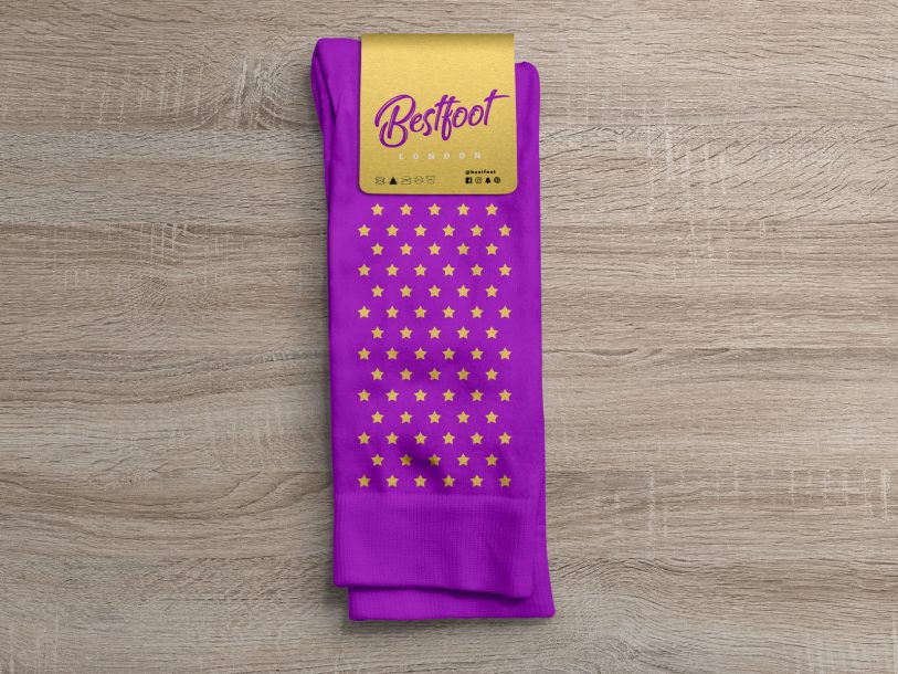 Download Free Pair of Socks Mockup PSD | Designbolts