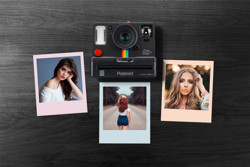 Download Free Polaroid Photo Collage Mockup PSD | Designbolts