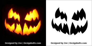 10 Free Scary Halloween Pumpkin Carving Stencils, Patterns & Ideas 2019 ...