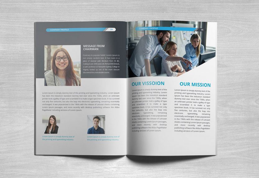 20+ Modern Style Multi-Page Brochure / Catalogue / Template Design ...