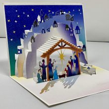 25+ Beautiful Handmade Pop-Up 3D Cut Out Christmas Greeting Cards of ...