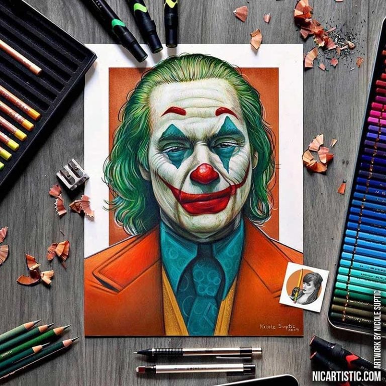 A Tribute to Joker Movie 2019 Exquisite Art Collection - Designbolts