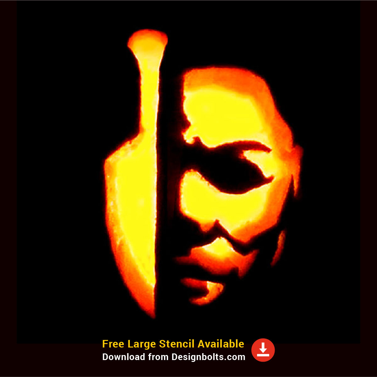 Michael Myers Stencil