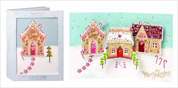 25+ Beautiful Handmade Pop-Up 3D Cut Out Christmas Greeting Cards of 2019 | Designbolts