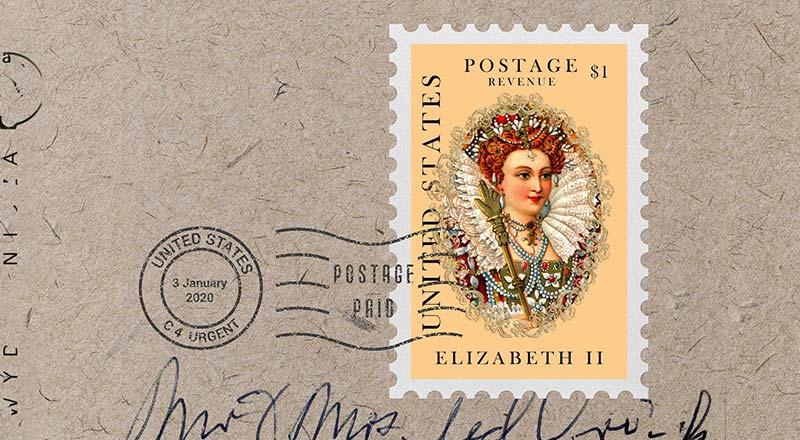 Download Free Postage Stamp Mockup PSD | Designbolts