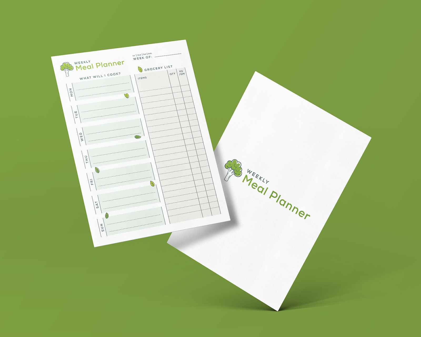 Download Free Weekly Meal Planner Template In Ai Pdf Designbolts