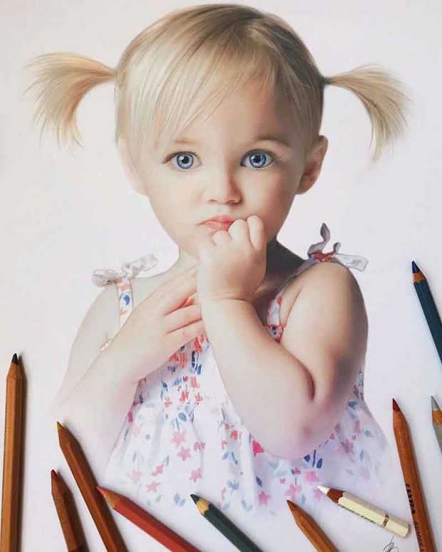 70+ Awe-inspiring Super-realistic Pencil Drawings By Alena Litvin 