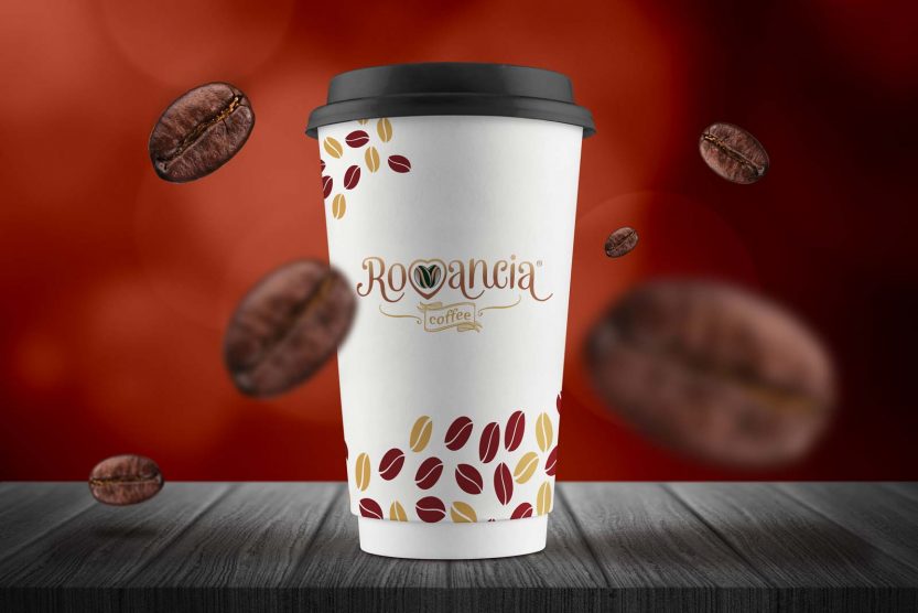 Free Standard Size Venti Coffee Cup Mockup PSD - Designbolts