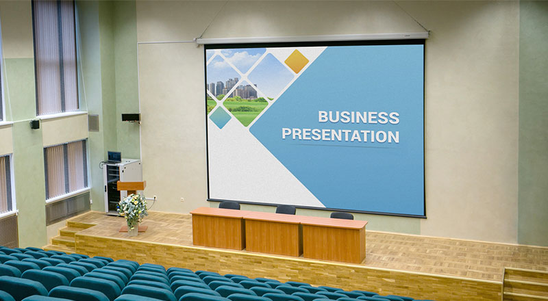 presentation screen