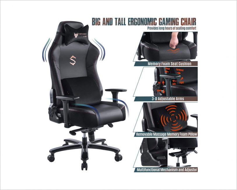 10 Most Comfortable Chairs For Designers & Gamers In 2020 - Designbolts