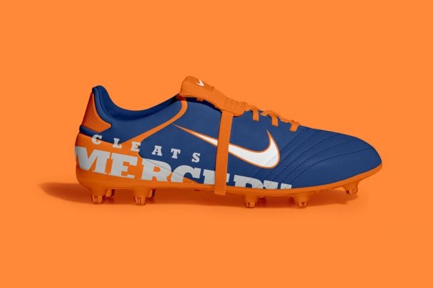 Free Soccer Cleat Shoes Mockup PSD - Designbolts