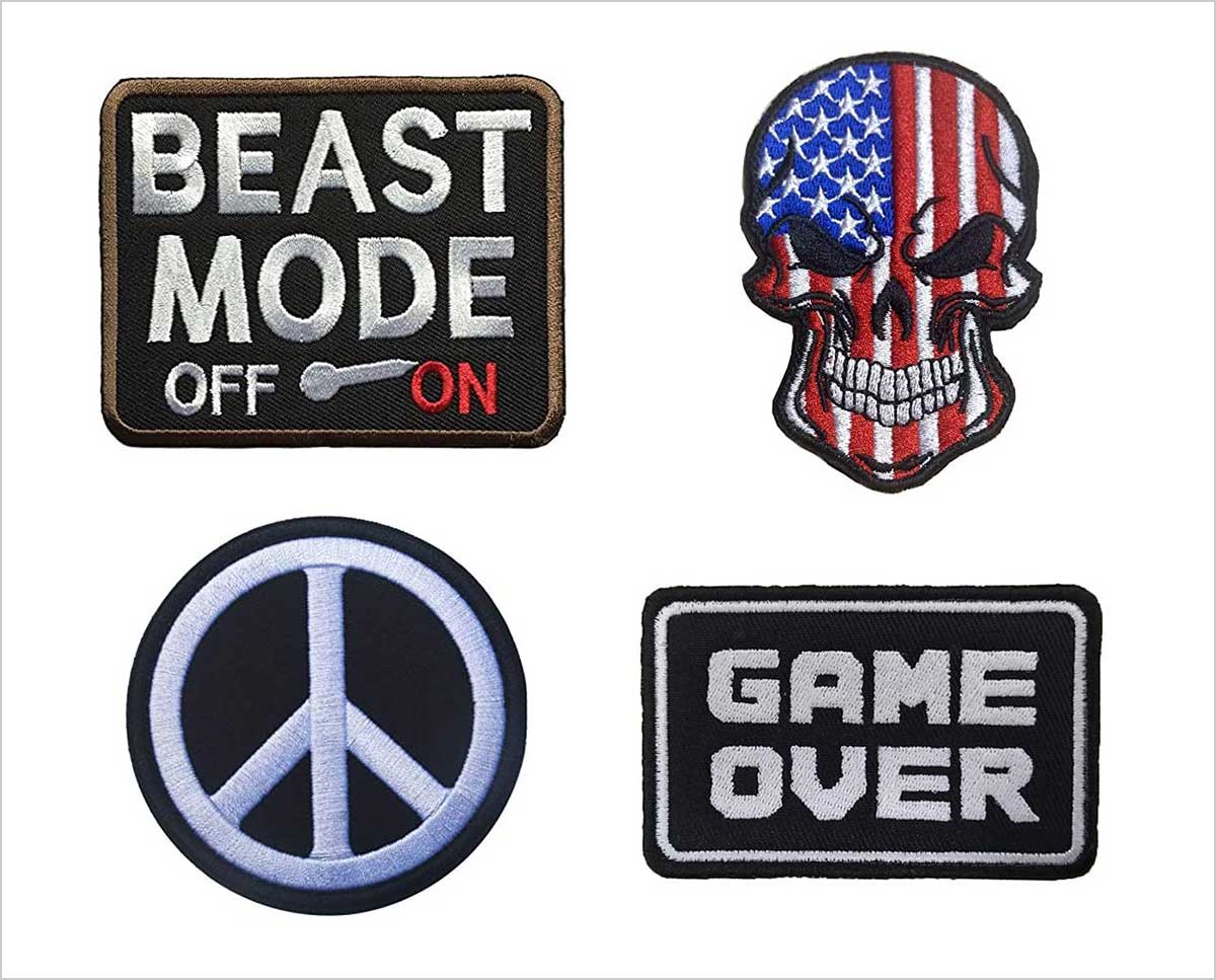 Cool Iron On Patches | Sticker