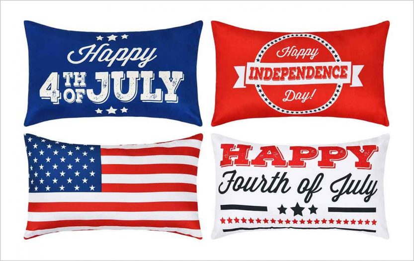 25 Best 4th of July Pillow Covers With Beautiful Designs 2020 to Buy ...