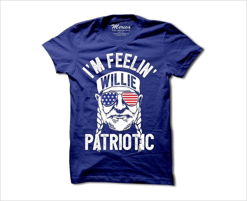 willie patriotic shirt