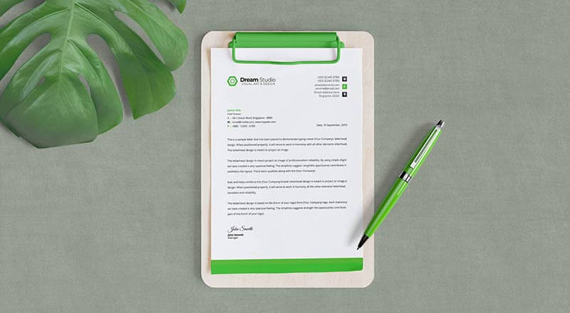 Download Free A4 Size Clipboard Mockup PSD for Official Documents ...