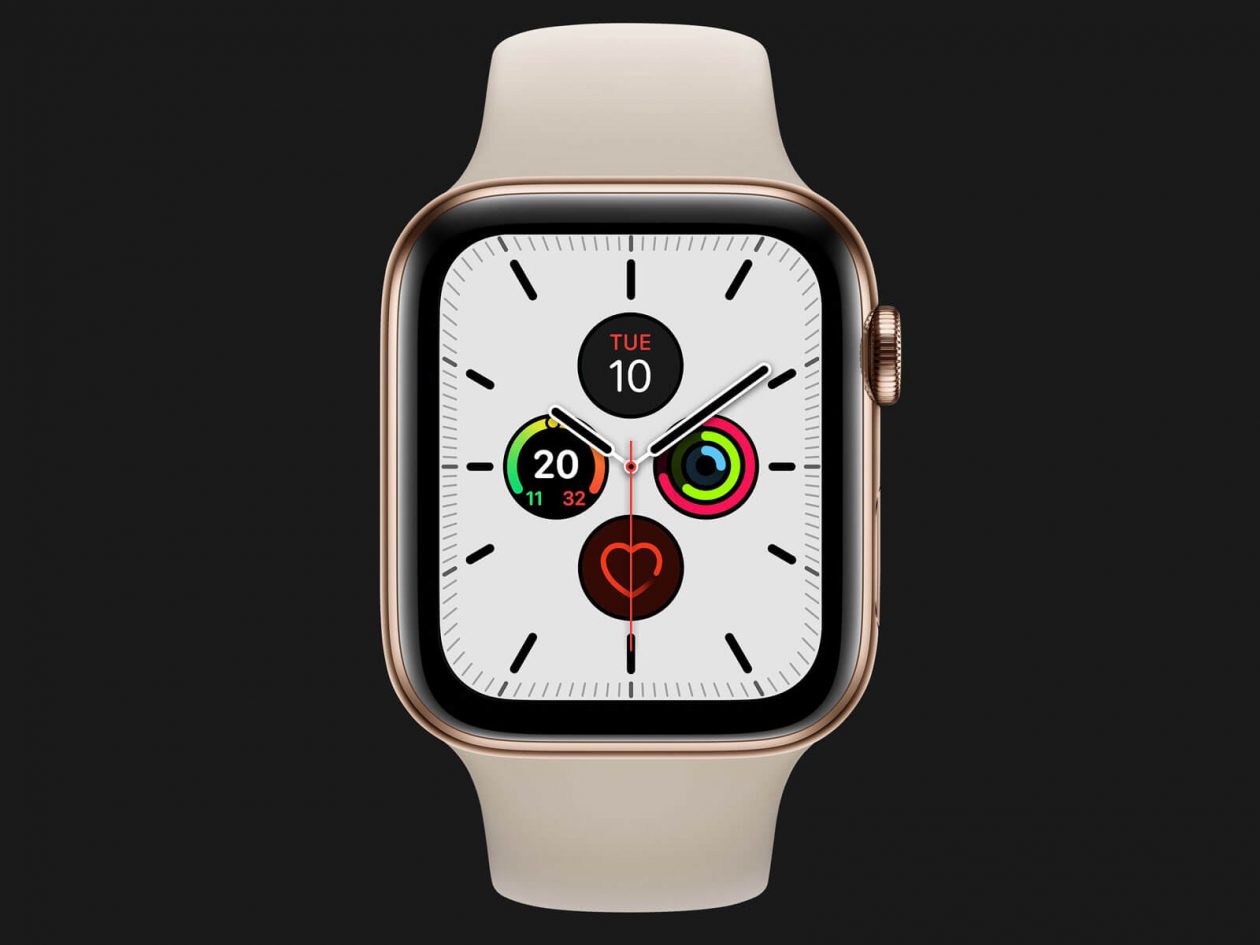 Download Free Apple Watch Series 5 Mockup PSD | Designbolts