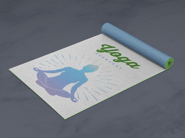 Download Free Yoga Mat Mockup PSD | Designbolts