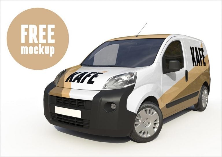 Download 40 Free Car, Van & Bus Mockup PSD Files For Vehicle ...