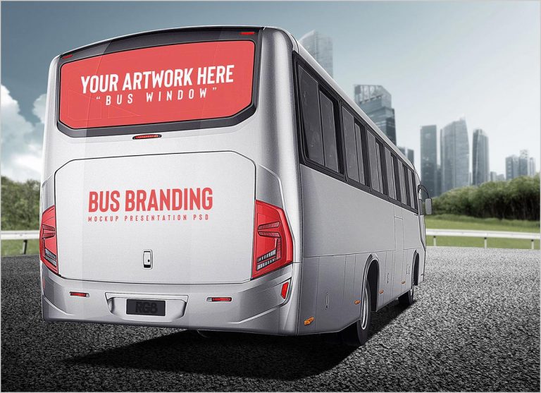 Download 40 Free Car, Van & Bus Mockup PSD Files For Vehicle Branding | Designbolts