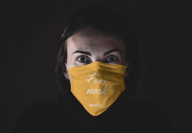 Download 20+ Free Coronavirus (Covid-19) Face Mask Mockup PSD Files ...